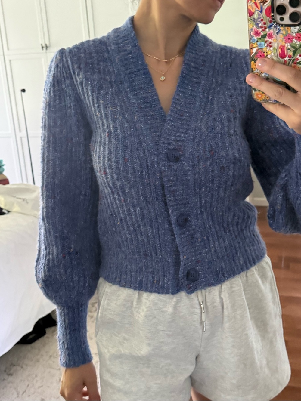 French Connection Sweater Cardigan L
